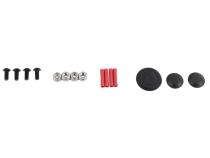 Jeep JK BackSide License Plate Mount with LED's 07-18 Wrangler JK Textured Black Kentrol