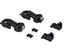 Jeep JK Hood Catch Kit 07-18 Wrangler JK Textured Black Kentrol