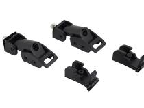 Jeep TJ Hood Catch Kit 97-06 Wrangler TJ Textured Black Kentrol
