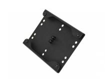 Jeep JK Shackle Mounted License Plate Bracket 07-18 Wrangler JK Textured Black Kentrol