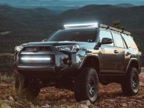 20 Inch LED Light Bar Single Row Curved White Spot RDS SR-Series RIGID Industries