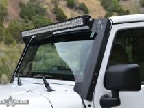 Jeep JK 50 Inch LED A-Pillar Brackets for 07-18 Wrangler JK Rock Slide Engineering