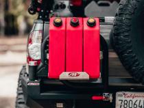 RotopaX Carrier for Dual Swing Out Rear Bumper with Standard T-Handle for 05-15 Toyota Tacoma All Pro Off Road