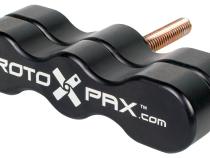 RotopaX Carrier for Dual Swing Out Rear Bumper with DLX T-Handle for 05-15 Toyota Tacoma All Pro Off Road