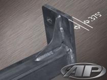 FJ Cruiser Rock Sliders 60.0 Inch Bare without Fill Plates 06-14 Toyota FJ Cruiser All Pro Off Road