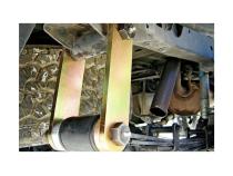95-04 Toyota Tacoma Rear Spring Shackles 4.0 Inch Offset All Pro Off Road