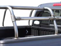 Tacoma Long Bed Pack Rack Accessory Bar 95-04 Toyota Tacoma Pair 1 No Mount and 1 Hi-Lift Mount All Pro Off Road