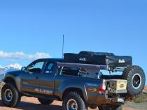 Tacoma Steel Heavy Duty Bed Cage Long Bed Unwelded 18.5 Inch Bare Pack Rack Kit 95-04 Toyota Tacoma All Pro Off Road