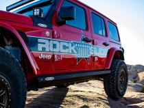 Jeep JL Side Step Sliders For 18-Pres Wrangler JL 4 Door Models Set Rock Slide Engineering