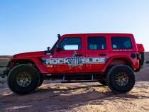 Jeep JL Side Step Sliders For 18-Pres Wrangler JL 4 Door Models Set Rock Slide Engineering
