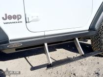 Jeep JL Side Step Sliders For 2024 Wrangler JL 2 Door Models Passenger Side Sub Part Rock Slide Engineering