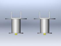 Jeep Wrangler 5 Inch Stretch Rear Upper Spring Post W/Spring Retainer 1997-2006 TJ/LJ Clayton Off Road