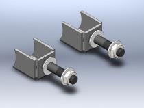 Jeep Grand Cherokee Lower Shock Mounts 1993-1998, ZJ Clayton Off Road