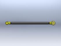Custom Front Adjustable Track Bar W/Forged JJ 2.0 Width Lower Clayton Off Road