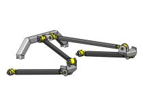Jeep Wrangler Pro Series Rear Long Arm Upgrade Kit 97-06 TJ Clayton Off Road