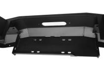 Jeep JK Full Front Bumper For 07-18 Wrangler JK With Winch Plate No Bull Bar Black Powdercoated Rigid Series Rock Slide Engineering