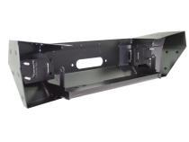 Jeep JL Shorty Front Bumper For 18-Pres Wrangler JL Complete With Winch Plate Rigid Series Rock Slide Engineering
