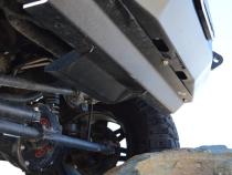 Jeep JK Front Bumper Skid Plate For 07-18 Wranger JK Rigid Series Steel Powdercoat Black Rock Slide Engineering