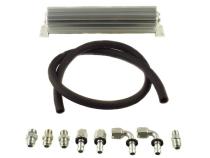 Upgraded #8 Return Line Hose Kit with Heat Sink Fluid Cooler Kit for 2007-11 Jeep JK PSC Performance Steering Components