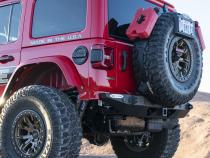 Jeep JL Shorty Rear Bumper For 18-Pres Wrangler JL No Tire Carrier Rigid Series Rock Slide Engineering