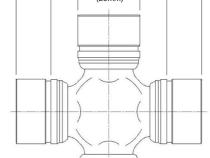 95-04 Tacoma and 1996-Present 4Runner Matsuba Driveline U-Joint Trail Gear