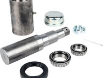 Swing-Out Spare Tire Carrier Spindle Kit with Locking Pin Parts Trail Gear