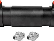 8 Inch Double Ended Ram with Number 6 JIC Fittings Trail Gear