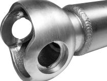 67 Inch WMS Driver Drop Fabricated Front Axle Housing 8.4 Inch Diff 3.5 OD 1/4 Wall with Inspection Hole Trail Gear