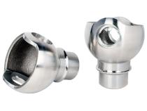 8.4 Inch Fabricated Front Axle Builder Kit Knuckle Ball 3.5 Inch Diameter 1/4 Inch Wall with Inspection Hole Trail Gear