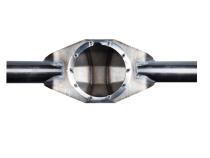 Fabricated 8 Inch Toyota Housing Kit 3.5 Inch OD 1/4 Inch Wall Bare with Inspection Hole Trail Gear