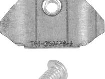 Trick Tab with Threaded Insert and Screw Single 1/4 Inch-20 Trail Gear