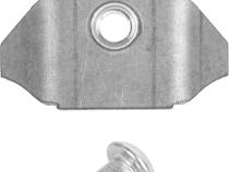 Trick Tab with Threaded Insert and Screw Single 3/8 Inch-24 Trail Gear