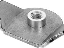 Trick Tab with Threaded Insert and Screw Single 3/8 Inch-24 Trail Gear