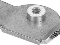 Trick Tab with Threaded Insert and Screw Set of 10 1/4 Inch-20 Trail Gear