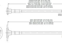 Longfield Rear Axle Shaft Chromoly Jimny JB23 - Short Side Trail Gear