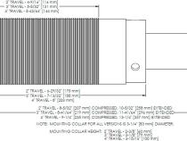 Performance 2.5 Inch Threaded Body Bump Stop - 3 Inch Stroke Trail Gear