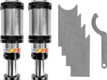 Performance 2.0 Inch Threaded Body Bump Stop Sets - 2 Inch Stroke Trail Gear