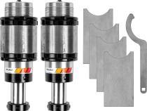 Performance 2.5 Inch Threaded Body Bump Stop Sets - 2 Inch Stroke Trail Gear