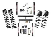 4 Inch Suspension Lift System With ADX 2.0 Remote Reservoir Shocks with Lower Links 03-06 Jeep Wrangler TJ Skyjacker