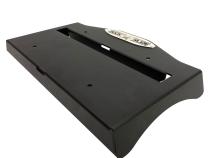 EZ License Plate Mount Black Aluminum Rock Slide Engineering