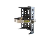 CO2 Tank Bracket 10-15 Lb 6.9 Inch Diameter Matte Black Power Tank
