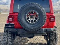 Rear Bumper/No Tire Carrier For 18-25 Jeep Wrangler JL 2-4 Door