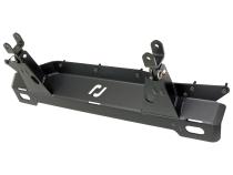 Tow Bar Mounting Kit 18-Up Wrangler JL 20-Up Gladiator w/ Steel Bumper Bolt-On Includes Mounting Plate Tow Bar Attaching Forks Hardware For Use w/ CE-9033F RockJock 4x4