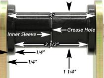 HD Leaf Spring Shackles 87-95 Wrangler YJ Front Includes Urethane Bushings HD Greasable Bolts Pair RockJock 4x4