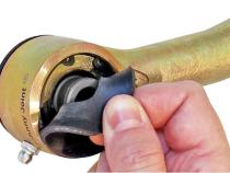 Johnny Joint Trac Bar 97-06 Wrangler TJ and LJ Unlimited/XJ/MJ Front Bolt-On Adjustable Greasable Chromoly Drilling Required Reuses Stock Housing Bolt RockJock 4x4