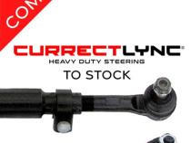 Currectlync Steering Modular Extreme Duty Drag Link JL/JT Bolt-On 1 5/8 Inch Diameter Bolt-On Semi-Gloss Black PC Finish RockJock 4X4