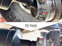 JT Gladiator Geometry Correction Axle Brackets for Rear Upper Control Arms RockJock 4X4