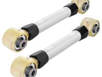 RockNut 21-Up Bronco Billet Aluminum Johnny Joint Rear Upper Control Arm Set Double Adjustable RockJock 4X4