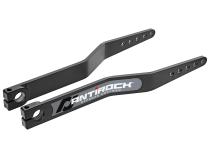 Antirock Fabricated Steel Sway Bar Arms Bent Style 19.25 Inch Long OAL 17.95 Inch C-C 1.7 Inch Offset Bend 5 Holes Includes Stickers Pair RockJock 4x4
