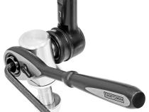 Sway Bar Kit, Bronco Front, Bolt-On, Steel Arms RockJock 4x4